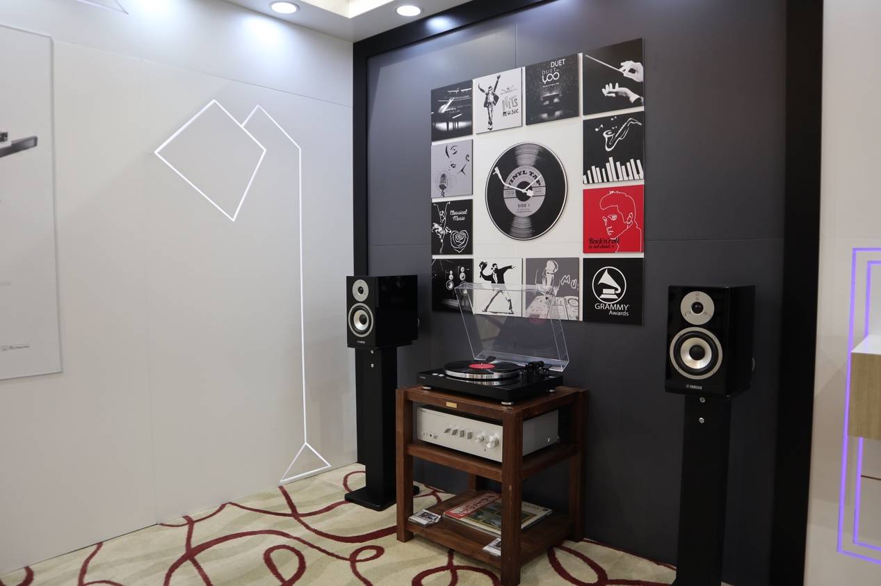 娱乐音质新境界，黄金城集团携带家庭音响新品亮相2018广州国际音响唱片展