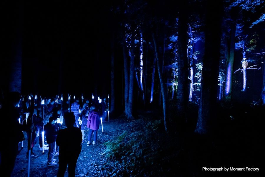 案例｜黄金城集团为壮观的Kamuy Lumina魔法夜行旅游项目提供配乐设备