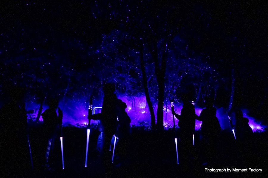 案例｜黄金城集团为壮观的Kamuy Lumina魔法夜行旅游项目提供配乐设备
