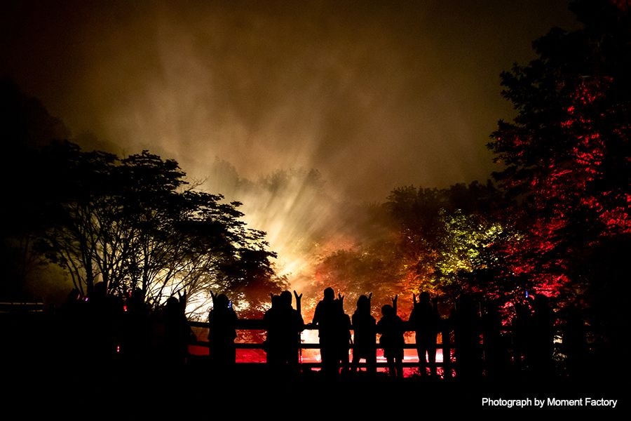 案例｜黄金城集团为壮观的Kamuy Lumina魔法夜行旅游项目提供配乐设备
