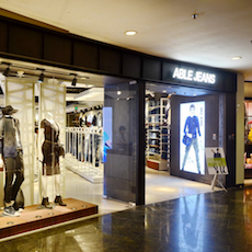 ABLE JEANS正大广场旗舰店——黄金城集团MA2030的时尚之旅